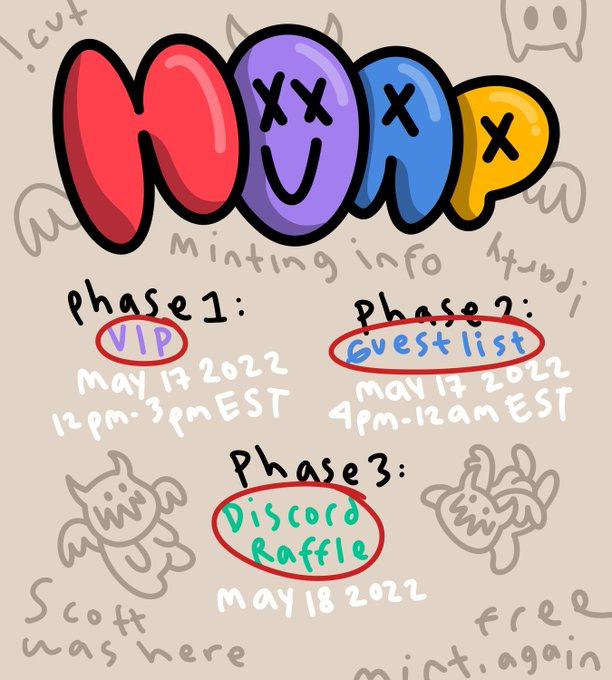 UltimateExyz's tweet photo. Upcoming Free #NFT Mint

HOAP - Hell of Party 
Website: https://t.co/beFvu2j1ka
Price: Free
Quantity: 3690
Risk: 1/10 - Only risk is paying high gas, as it is a free mint

For more information, join our discord https://t.co/9Rwj3AeQTj

#Ethereum #NFTGiveaway #freemintNFT https://t.co/3JBVtxQPqK