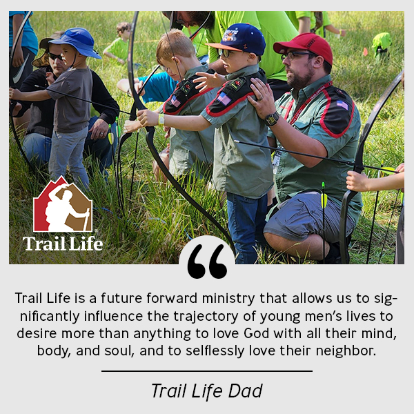 TrailLifeUSA's tweet image. In #TrailLifeUSA, fathers find a community of men connecting in an environment where boys naturally want to emulate their elders and the experience of adults is never obsolete. Connect with your son. Start a Troop or Find a Trail Life Troop near you today.