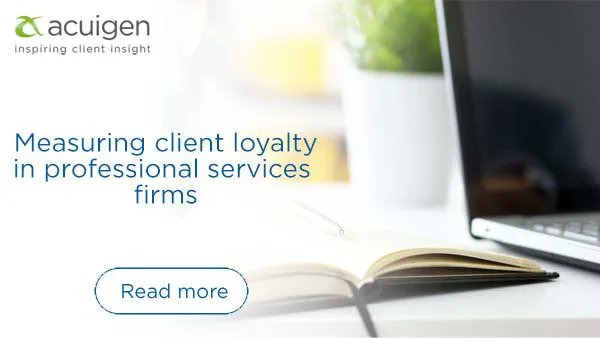 Acuigen's tweet photo. How do you measure the link between repurchase, loyalty, satisfaction and value? Find out here https://t.co/WRuZo6KfXt #ClientInsights #ClientFeesdback https://t.co/vnkLYsSL0G