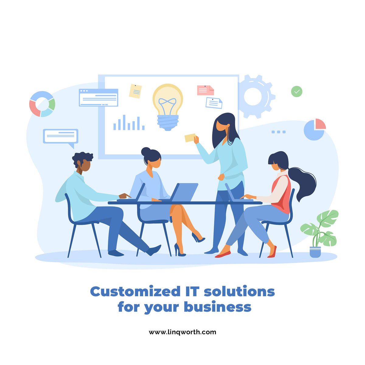 linqworth's tweet photo. Businesses must be able to innovate quickly and efficiently in order to thrive in today's market. We provide cost effective and reliable custom software solutions that cater to your needs.
#business #tech #Software https://t.co/3WX3Gt5snr