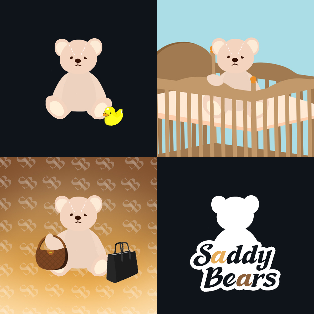 ily_say's tweet photo. SADDY BEARS 707172 Update!🐻👶🍼👜
https://t.co/XAm9RWDPyv
:D
#OpenSeaNFT     #opensea    #NFTcommunitiy           #NFTdrop     #NFTsales    #SaddyBears https://t.co/NcyiHiVOj5