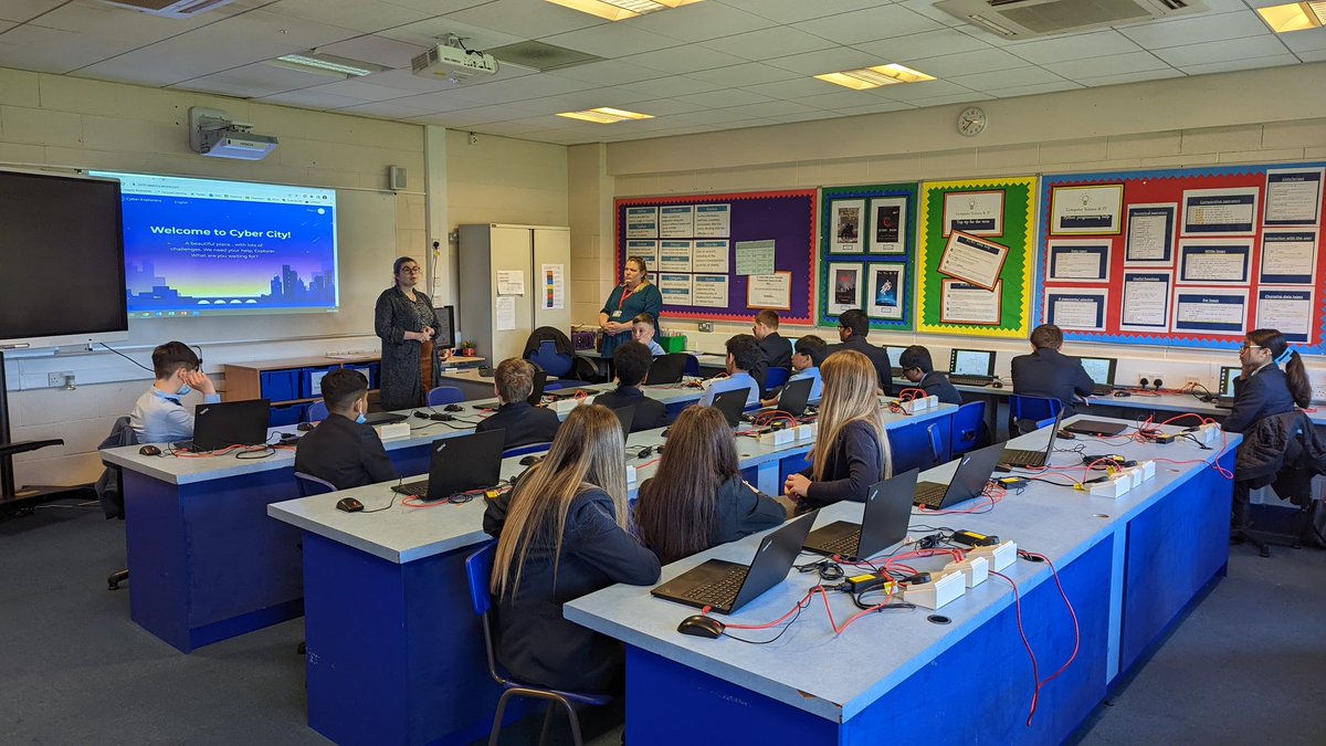 SJHSICT's tweet photo. We are beginning our #cyberexplorer journey with @NCSC and @ThalesNDEC
@sjhsnewport https://t.co/3OtiHZiRGp