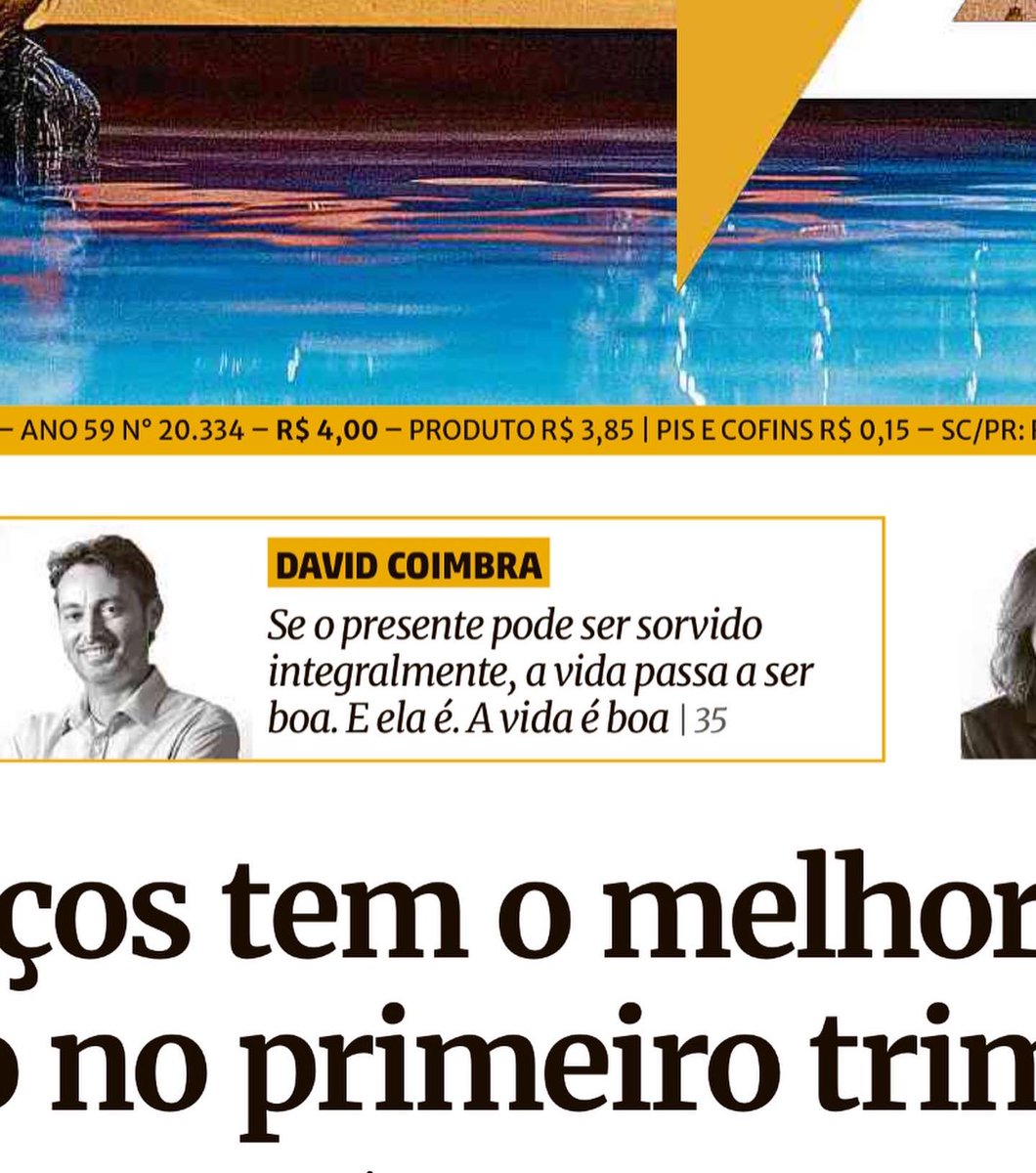 MEU AMIGO! Meu irmão! Eu não to cabendo em mim. Eu não to cabendo nessa alegria. David voltou a escrever! 😭😭❤️❤️❤️❤️❤️❤️ Hoje é dia de festejar a vida! Viva @DdCoimbra @gzhdigital