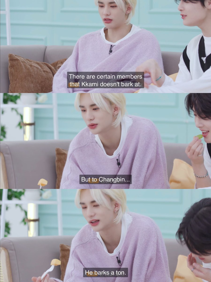 and the kkami x changbin beef continues...