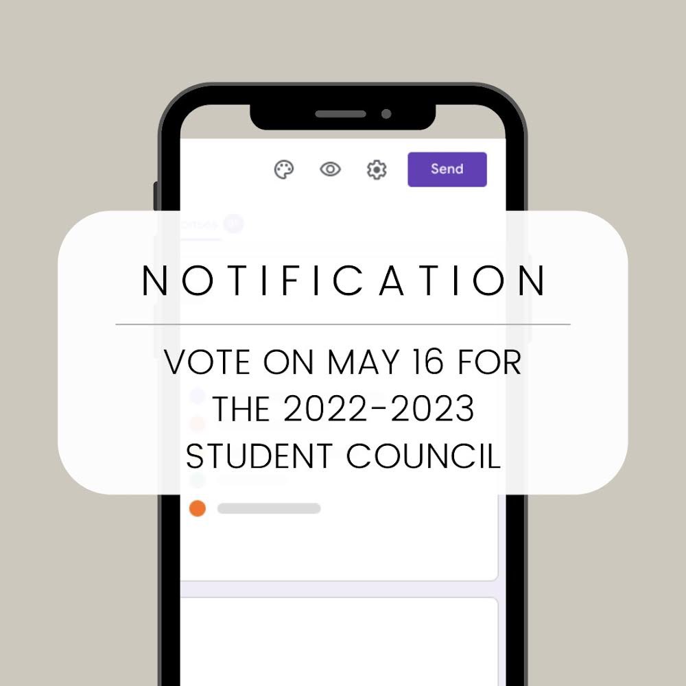 stjoansac's tweet photo. @stJOANchs 
TODAY IS THE DAY TO VOTE! Students in grade 9 to 11, check your ycdsbk12 emails. You have from 8:20am to 9:37am to cast your votes! 🗳

Good luck to all candidates 🙌🫵 https://t.co/2zYAC5KYPZ