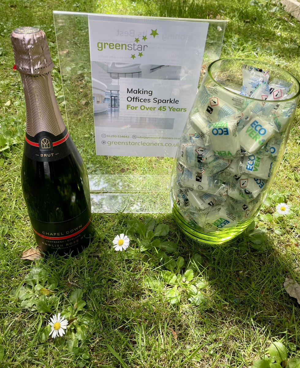 GreenstarUK's tweet photo. Come &amp; say hello at @manor_royal Know Your Neighbour this Wednesday 18 May at The Hawth. Use your skills to guess how many dishwasher tablets &amp; win a bottle of bubbles (not washing up liquid 🙄) https://t.co/OxC9LdCrqB