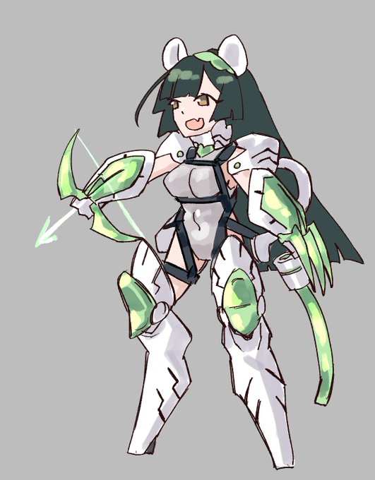 ログボ321 昨日の落書きに武装付けた 