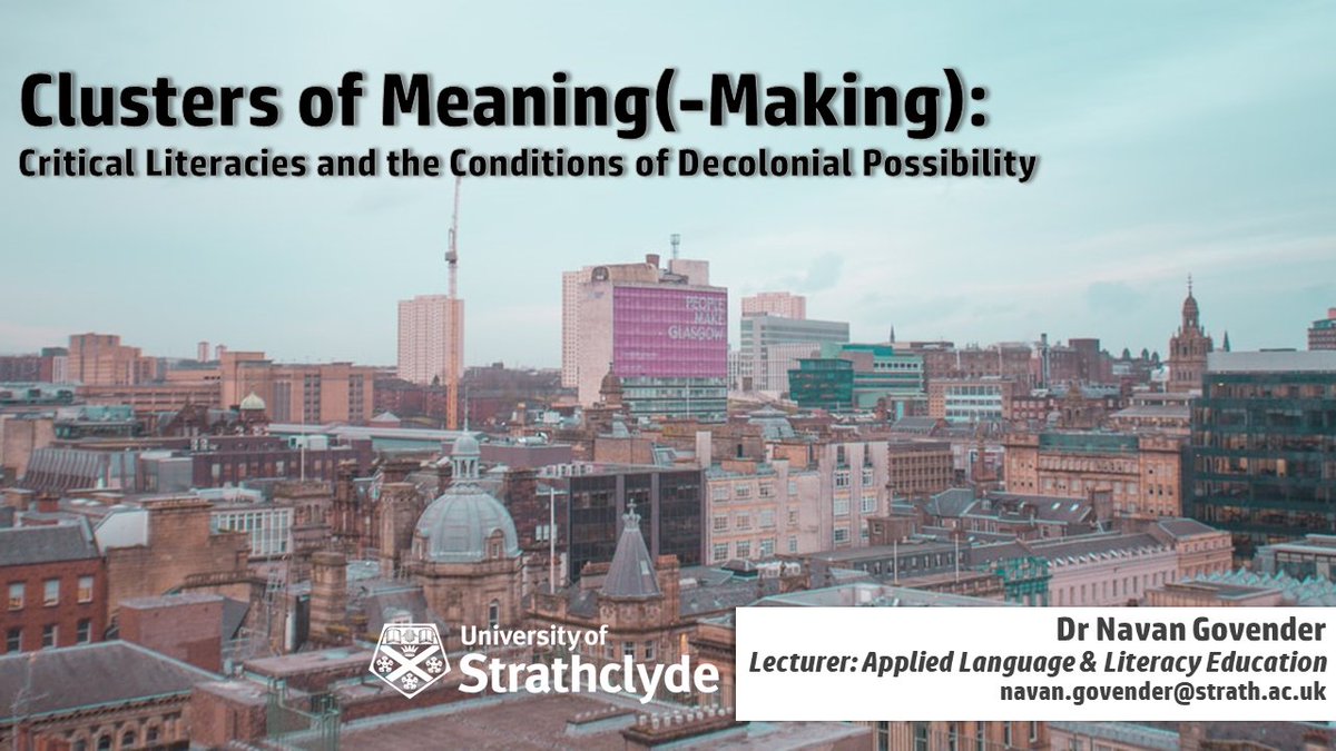 Here's to another #SpringIntoMethods session @SocSciScotland on thinking through race, antiracism and decolonial methods led by @Es_Miyake Donna McCormack (19/05/2022) #CriticalLiteracies #decoloniality #multimodality #CriticalDiscourseAnalysis