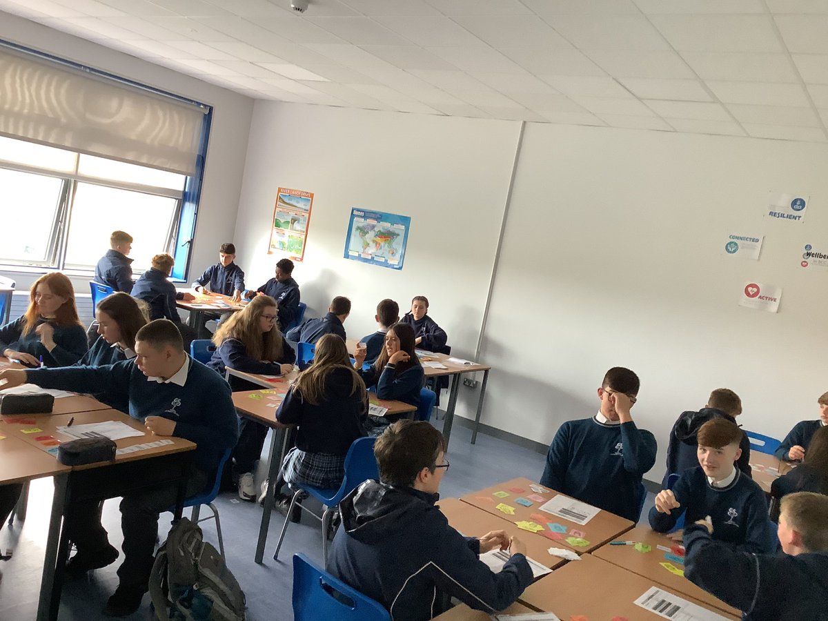oideapril's tweet photo. Students of 2 Beckett enjoying Jelly Baby Geography to revise population and migration @JctGeography before summer assessments in @swords_cc 🌍 https://t.co/iIXAHdeh8L