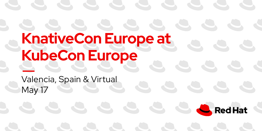 Tomorrow, <a href="/_navidshaikh/">Navid Shaikh</a> &amp; David Simansky present Kn, The One-Stop Shop for Knative #KnativeCon sched.co/10Eq7