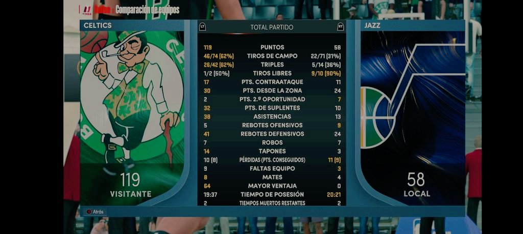 CelticsCPN's tweet photo. Partido histórico del equipo!! ☘️
Los Celtics se imponen por una gran ventaja ante Utah gracias al Triple Doble de Tatum, junto con el aporte ofensivo de Jaylen Brown #BleedGreen 
@theprocesscpn 
@LigaPhoenix2k https://t.co/LMnxbNpgVt