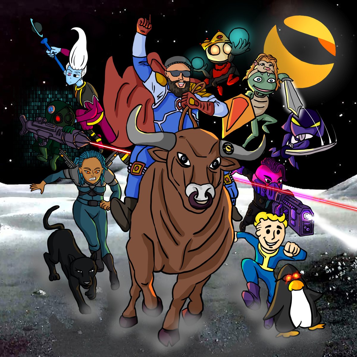 A piece we created long ago but was never released.

In memory of all of Lunatics 🌒

Much love everybody. Take care💕
#Luna $Luna $UST #LUNAtics