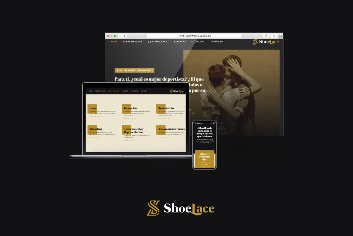 👋 Tenemos a alguien que presentaros... 👋

💥 ¡𝐋𝐀 𝐖𝐄𝐁 𝐃𝐄 𝐒𝐇𝐎𝐄𝐋𝐀𝐂𝐄! 💥 

ℹ️ Puedes consultar todos nuestros servicios, información, equipo, objetivos...

👣 ¿Caminas con nosotros?

Todo en shoelace.es #BeShoelace #Deporte #Futbol #Valores
