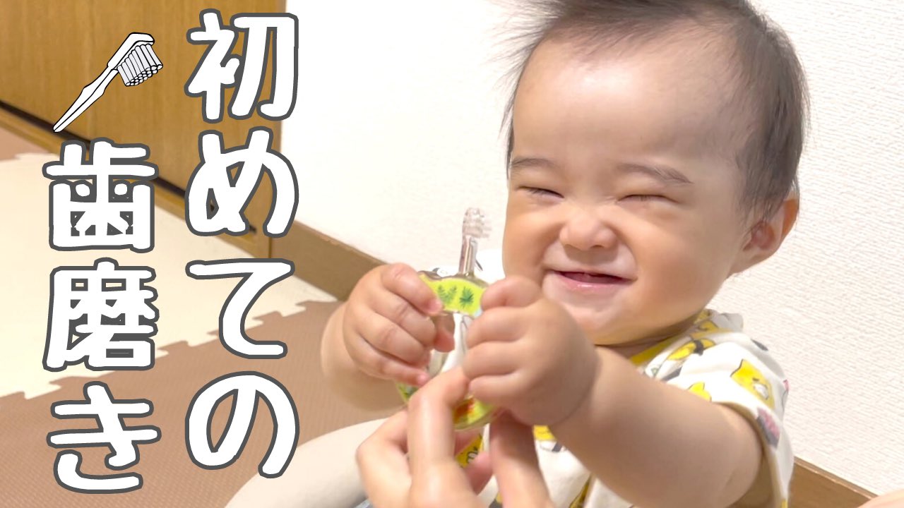 せいた日記 今回は初めての歯磨きにチャレンジ T Co Au4ebbvk2v 動画はこちらから 歯磨き 赤ちゃん チャンネル登録お願いします T Co 080nayvctl Twitter