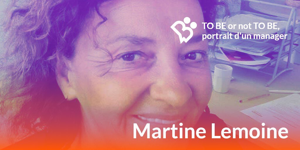 LabtoBe's tweet photo. [TO BE or not TO BE, #portrait d'un #manager]
Martine Lemoine, responsable d'agence chez Proman et a suivi l'un de nos ateliers "Lab between".
Avant d'intégrer notre établissement, elle n'avait pas vraiment d'idées préconçues envers les jeunes. https://t.co/uy2kZVmDCP