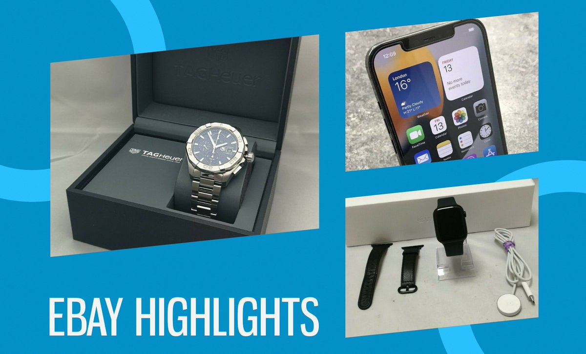 Luxury watches, smartphones, smartwatches and much more! Check out what's available on eBay here: ebay.co.uk/usr/cce-uk

#tagheuer #TAGHeuerConnected #iphone #iphone14 #iphoneuk #AppleWatch #Appleuk