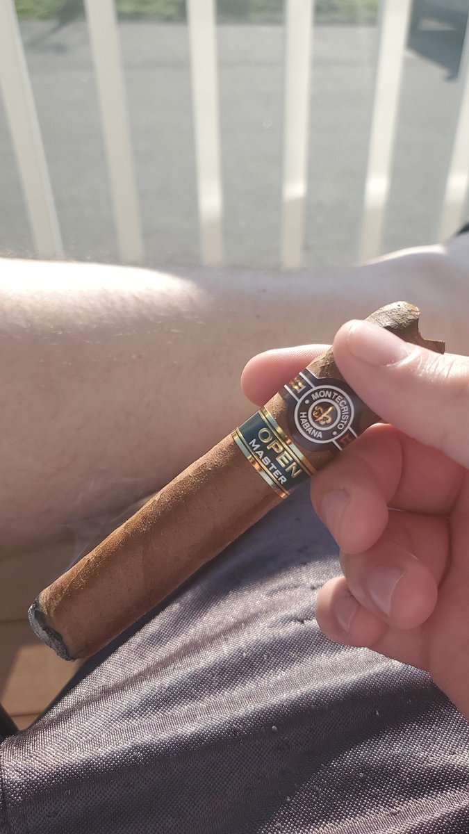 First smoke in months