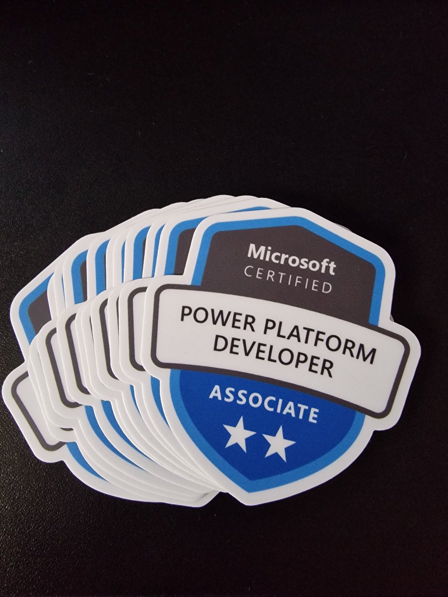 AnthonyBlakeDev's tweet photo. Sticker Mule had a 99p offer going on #PowerPlatform https://t.co/CWxFFnclAP
