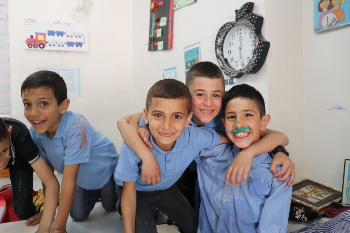 RighttoplayP's tweet photo. Part of our #Together project psychosocial support activity that provided 100 children from Jerusalem Girls School in #Jerusalem with play-based learning games that allowed them to relieve their stress and enhanced their communication and collaboration skills. https://t.co/P5RYWBDBxB
