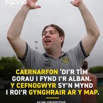 Image for the Tweet beginning: 🏴󠁧󠁢󠁷󠁬󠁳󠁿🤝🏴󠁧󠁢󠁳󠁣󠁴󠁿

Caernarfon yn ennill y gemau