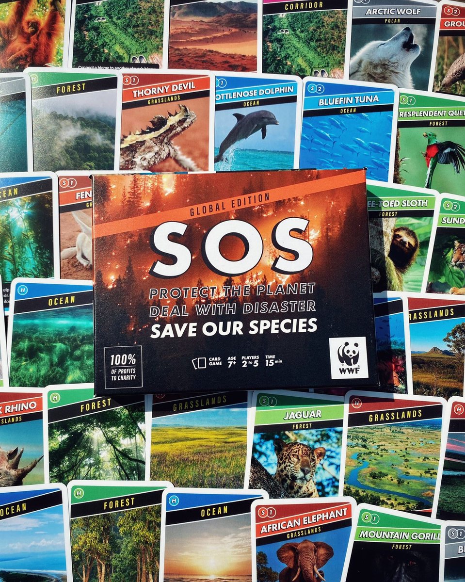 Yes, I have 100 followers! Can you help me get a few more? The more people who hear about the SOS card game, the more money I can raise for conservation and the more kids get to play with something that engages them with endangered species. 🙏🙏
#wildlife #cardgames