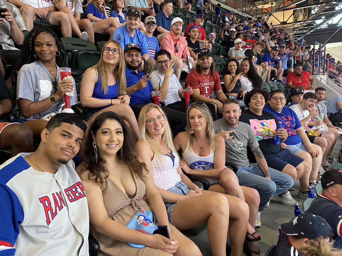 Independence Day had so much fun at the Ranger game as a team! Enjoyed each other’s company and would do it again! Thank you to each and everyone of you that served for our community!! #IndependenceDay #UpsSupervisors #TexasRangerGame <a href="/bigtymer504/">E.J.⚜</a> <a href="/TexasRanger/">texasranger</a>