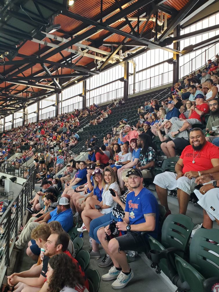 Indyday_lions's tweet photo. Independence Day had so much fun at the Ranger game as a team! Enjoyed each other’s company and would do it again! Thank you to each and everyone of you that served for our community!! #IndependenceDay #UpsSupervisors #TexasRangerGame @bigtymer504 @TexasRanger https://t.co/43vmjSV3Bv