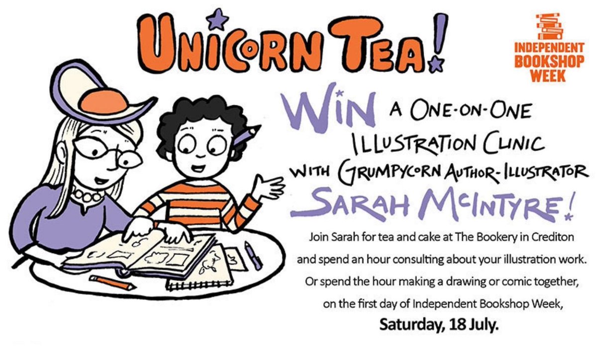 thebookeryhq's tweet photo. ✨#Devon illustrators! WIN a 121 #illustration clinic with award-winning #Grumpycorn author-illustrator @jabberworks 🦄
We're SO excited for this #IBW #competition
To enter visit our website
https://t.co/rezvvaNfdx
Closing date 9/6
Good luck!
#bookshop #crediton @booksaremybag https://t.co/7cXFAHFIqo