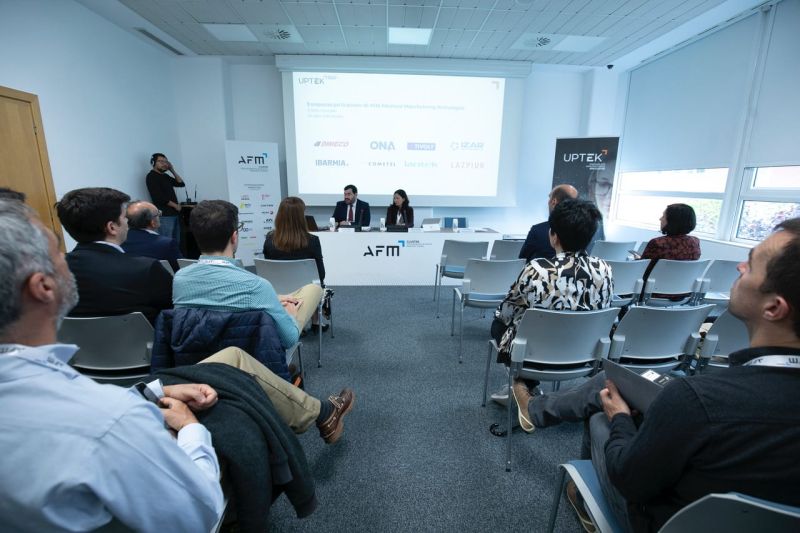 IDEKO_'s tweet photo. Batzar nagusien egunak izan genituen pasa den astean! IDEKO participó en la de @AFMmachinetools además de otras 4 de las asociaciones que lo conforman: #ADDIMAT, #ESKUIN, #AFMEC y #UPTEK. Nerea Aranguren fue elegida para seguir como Presidenta de la Asociación durante 2 años más. https://t.co/L6ulaiMqis