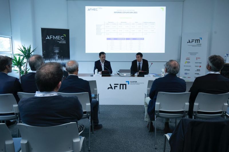 IDEKO_'s tweet photo. Batzar nagusien egunak izan genituen pasa den astean! IDEKO participó en la de @AFMmachinetools además de otras 4 de las asociaciones que lo conforman: #ADDIMAT, #ESKUIN, #AFMEC y #UPTEK. Nerea Aranguren fue elegida para seguir como Presidenta de la Asociación durante 2 años más. https://t.co/L6ulaiMqis