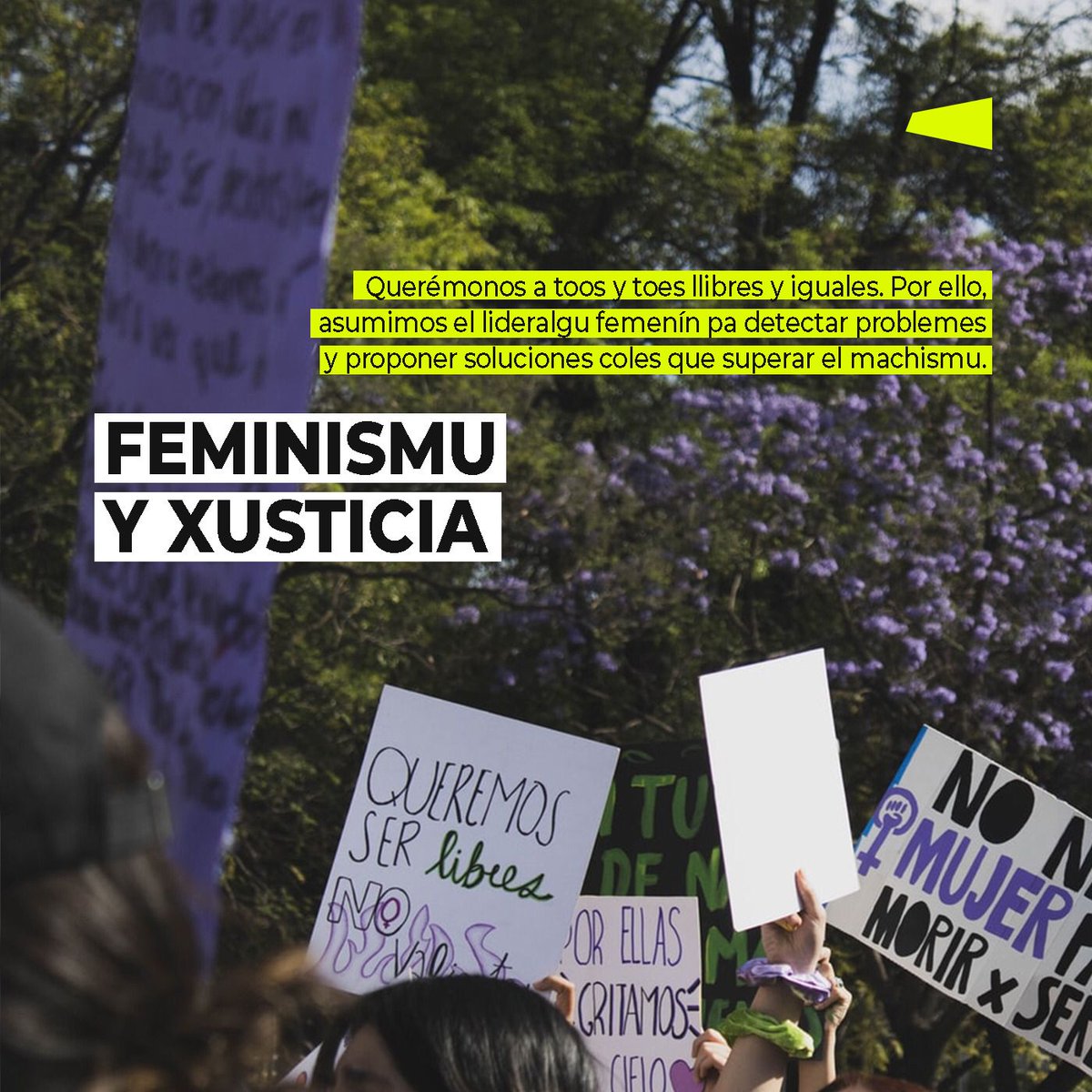 ainaasturies's tweet photo. N'Aína📢 vamos siguir desgranando, pasín ente pasu, la nuesa propuesta organizativa y política. Güei falamos de feminismu... y ye que n'Aína vamos puxar por construyir una sociedá llibre dafechu. Pa llogralo ye preciso valtiar les estructures patriarcales construyíes... #HaiCamín https://t.co/zfGgNdaOb8