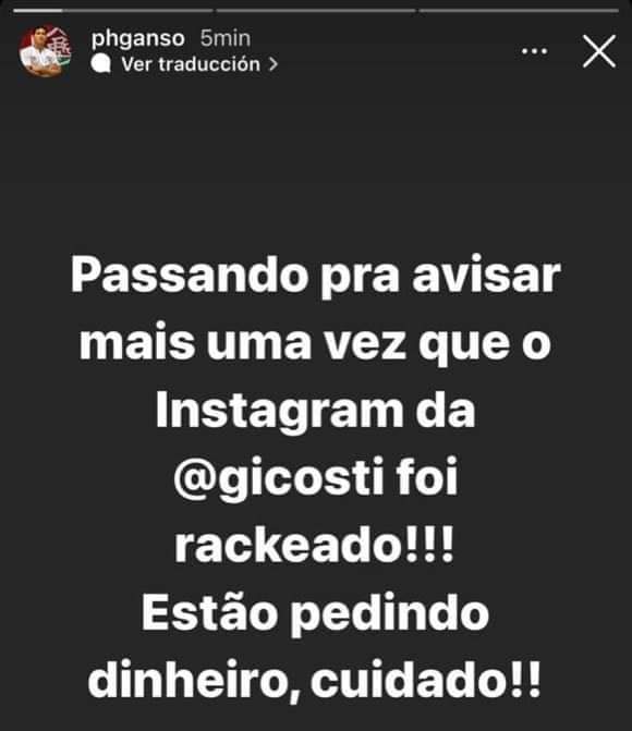 boladeiros's tweet photo. Um hacker atacou o Instagram da esposa de Paulo Henrique Ganso e, depois que viu que era ela, se colocou à disposição para devolver por ser admirador do jogador.

“É meu Trabalho” kkkkkkkkkkk https://t.co/5I6FKk4stb