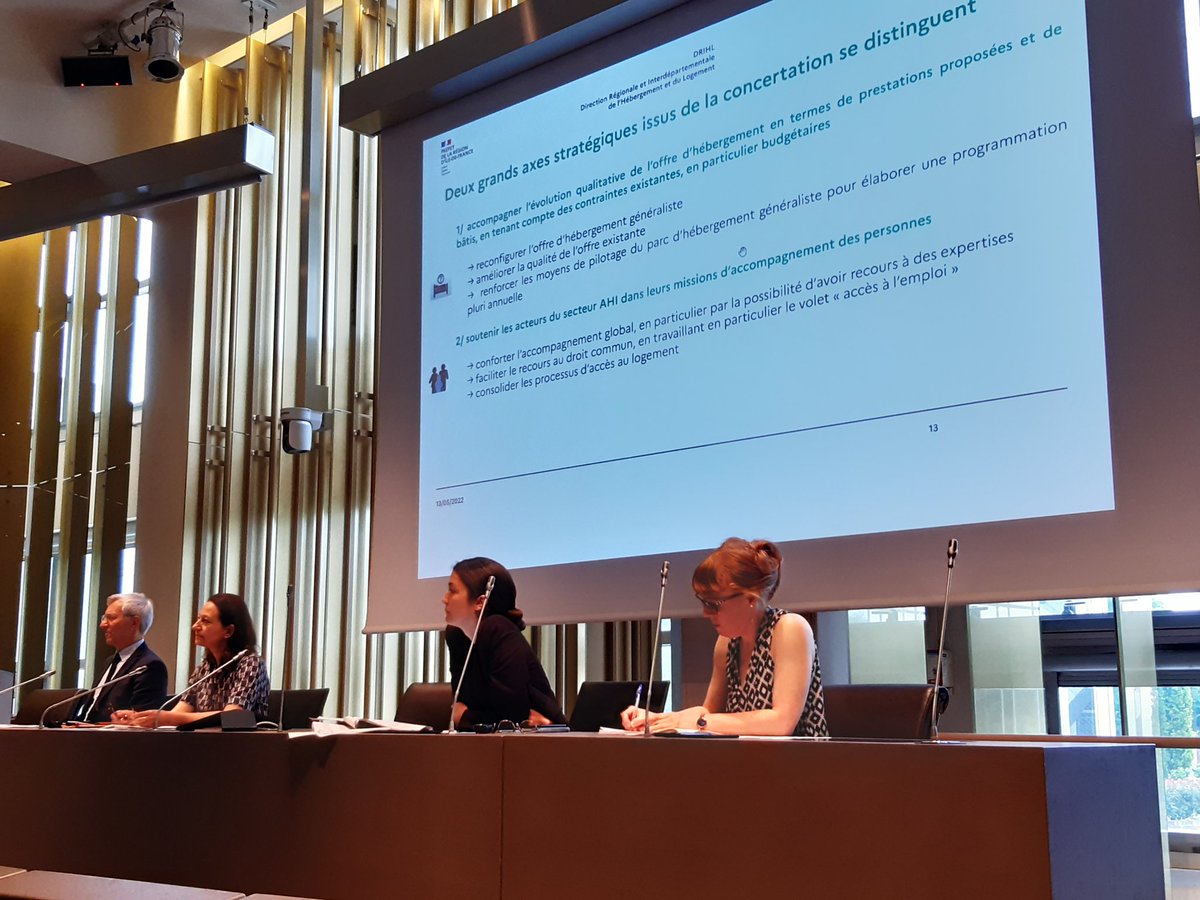 cec_tag's tweet photo. Restitution de la concertation de #DRIHL avec les acteurs de l'hébergement sur l'évolution de l'offre, sa qualité, l'accompagnement. Les voies sont tracées vers rééquilibrage, décloisonnement et vision de long terme. Ni voie de garage ou sans issue, mais voie d'avenir @ARS_IDF https://t.co/dQBOr80vBH