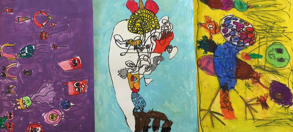 CarrdusArt's tweet photo. Year 2 Jon Burgerman monsters @carrdusart #jonburgerman #doodles #drawing https://t.co/0jeWVGORgy