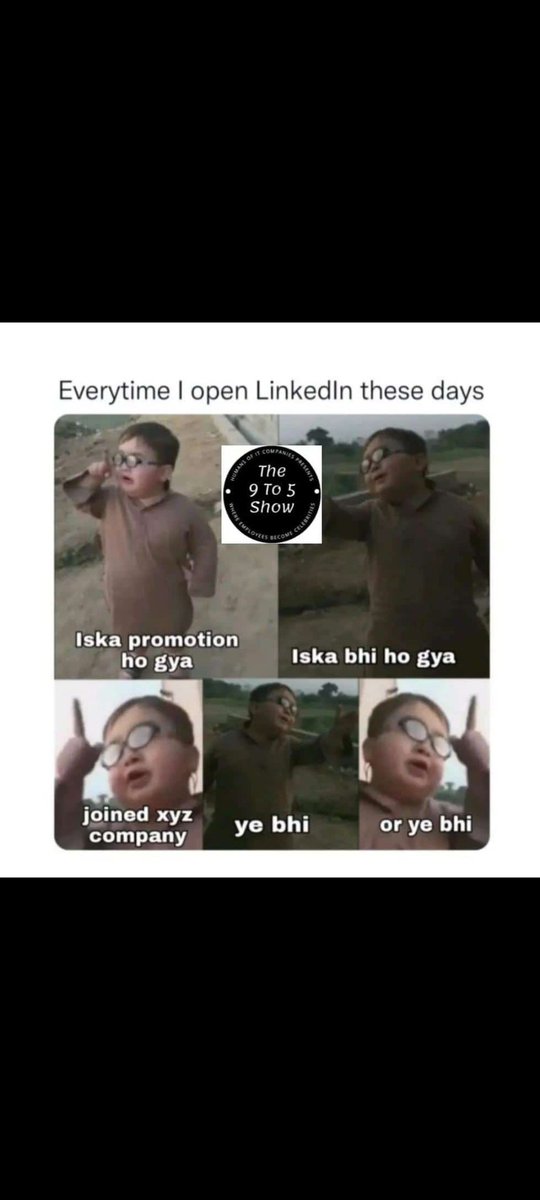 HashmiRanawadia's tweet photo. Every LinkedIn Users Must Be Like 😀😃😃

#linkedin https://t.co/GP69NErsm5