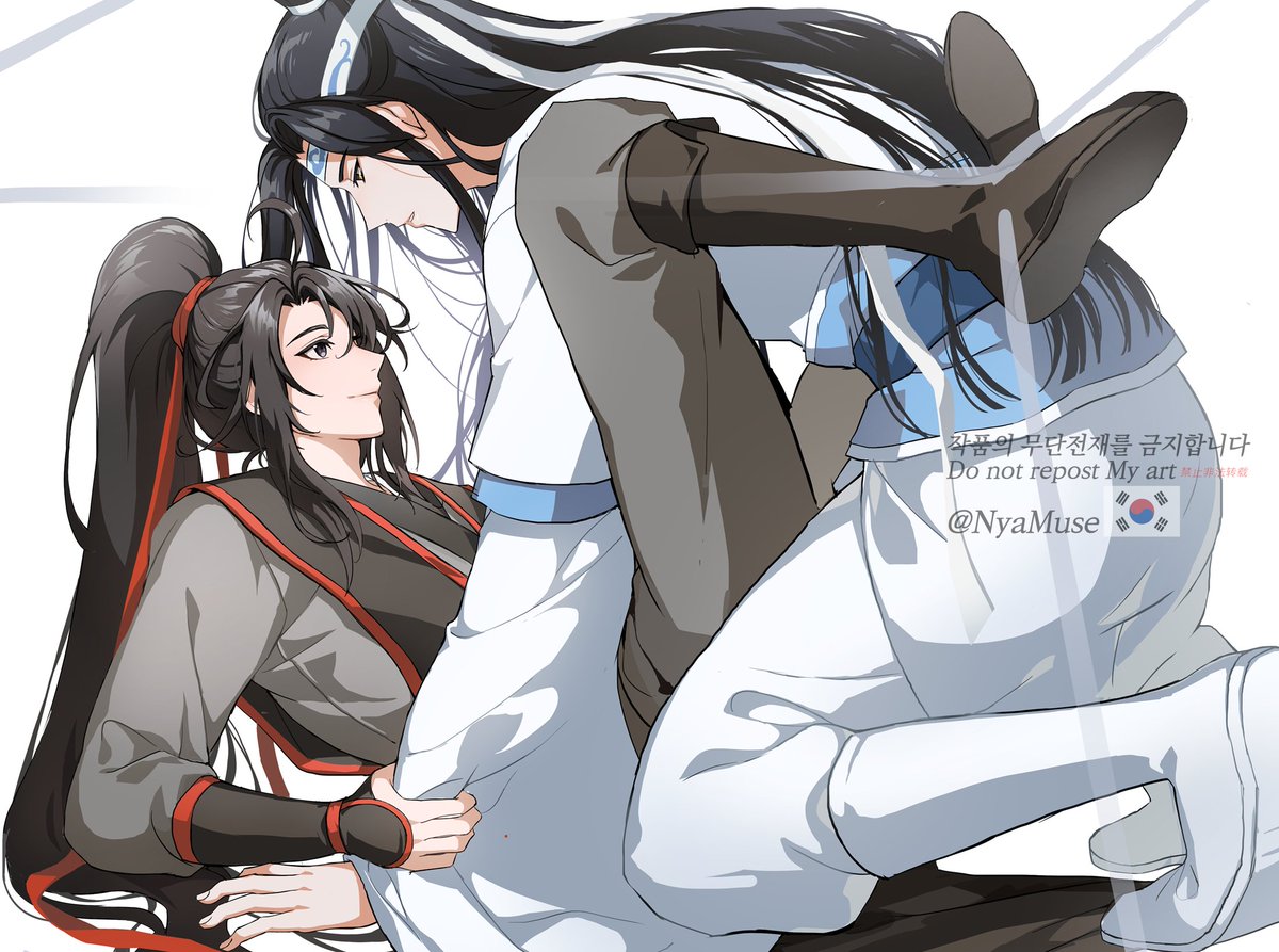 NyaMuse's tweet photo. 리퀘로 그린 인권유린박스에 갇힌 망무 🥴
#MDZS #魔道祖师 #마도조사 https://t.co/SEdveWIBWo