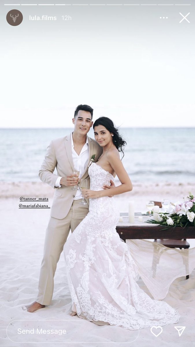 FabiBAEBiesOFC's tweet photo. Congrats @mariafabiana_ &amp; @tanner_mata 💕 Best wishes to you both! Sending tou hugs &amp; kisses from Philippines!!! 😘 https://t.co/GCmrRypNr6