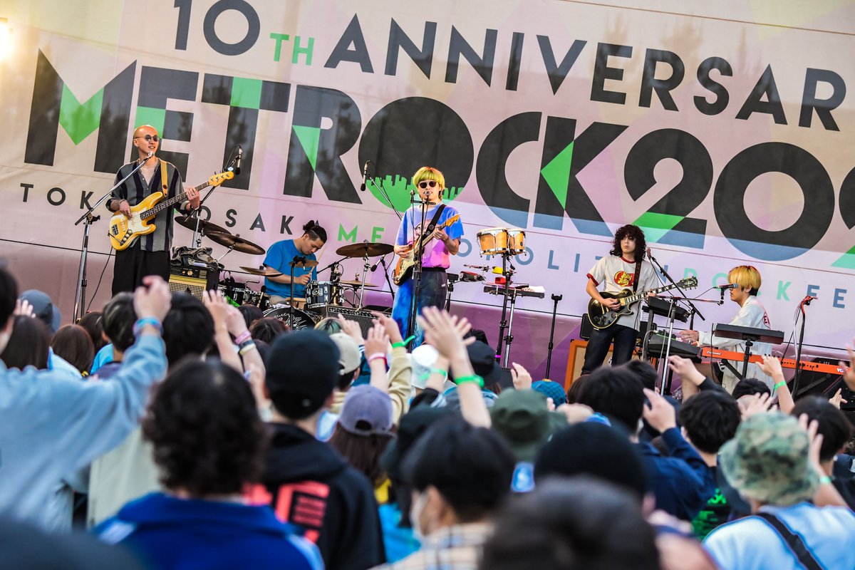 METROCK_pr's tweet photo. ＼METROCK OSAKA フォトレポート／

Day2/NEW BEAT SQUARE Act5
Kroi @KroiOfficial 

Photo by ハヤシマコ https://t.co/q0lcAu6fgt