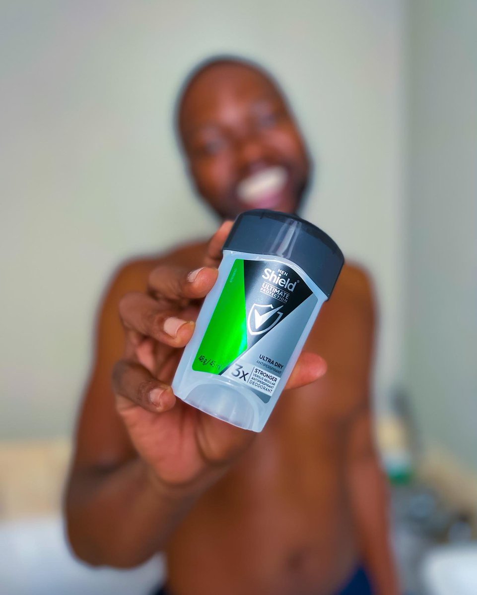 DonaldNkomo's tweet photo. As you know, I have been using @Shield_ZA for a few months and I trust Shield when it comes to protecting me against sweat and odour. I live a full life, with a jam packed schedule and I’m so thankful I don’t have to worry about sweat and odour as I go about my day. #ShieldWorks https://t.co/n0arTKbXeE