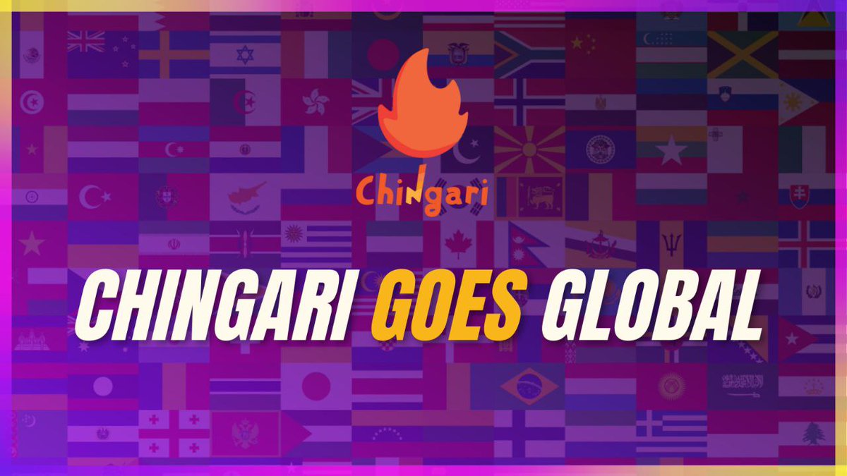 TheGariNetwork's tweet photo. As our international feed goes LIVE, you can now watch global content on @Chingari_IN🤩

To celebrate the launch of the global feed, we are running a contest🍾 

Prize pool: $ 7500 worth of GARI tokens💰

For more details about the contest visit 👇
https://t.co/D7wavfr1Ta https://t.co/JrBTpIKIdn