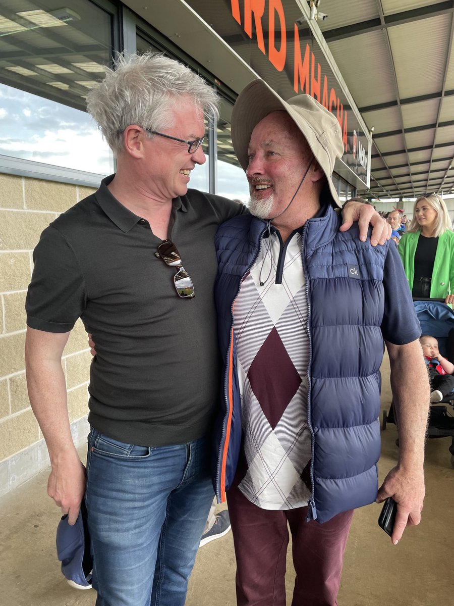 JoeBrolly1993's tweet image. With the great Nudie Hughes before the match. Looking fresh &amp;amp; well and still full of mischief. What a footballer. What a man.