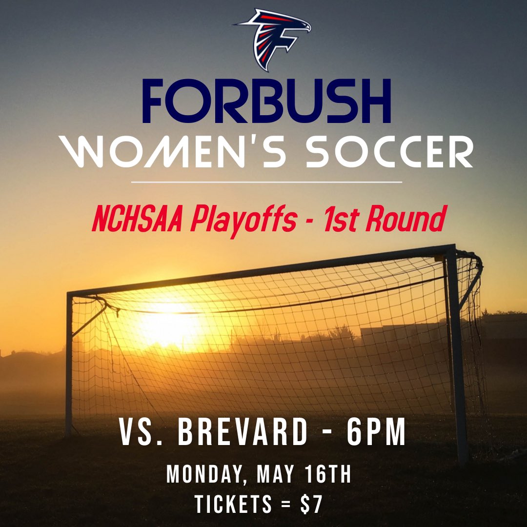 It’s a Forbush Women’s Soccer Gameday, Playoff Edition! Go Falcons!