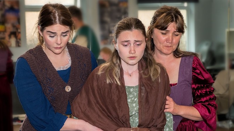 AHA_cic's tweet photo. Dress rehearsals for The Crooked Spire musical are looking amazing. Don't miss this original 'West End' calibre musical coming to #pomegranatetheatre 19 -21st May. https://t.co/1dUy3IpIu7 @Cfieldtheatres #musicaltheatre #ticketsonsale https://t.co/GlIq57k6E4