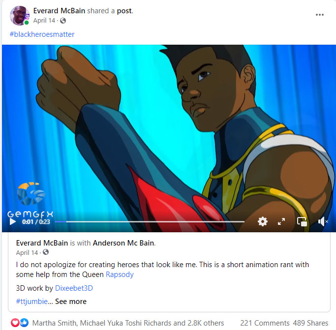 EmbGemGfx's tweet image. Here at @GemGfx, we celebrate small victories. 111K views, 4.4K reactions and counting on Facebook alone. Thank You. It means a lot to us.  
Join the journey on Patreon: bit.ly/PatreonGemGfx

#animation #ttjumbie #TrinidadandTobago #2danimation #indie_anime