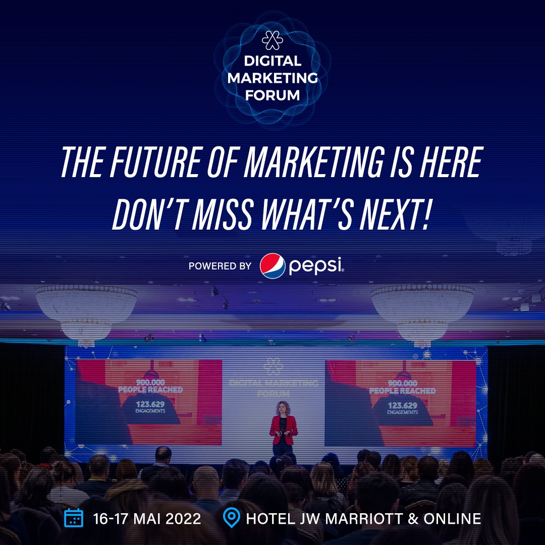 evensys's tweet photo. 📣Maine este Digital Marketing Conference Day! Specialisti cu activitate recunoscuta prezinta noi oportunitati de promovare si instrumente necesare pentru imbunatatirea actiunilor de marketing online.
 
🎯 Te asteptam alaturi de noi pentru a te conecta la ultimele trend-uri. https://t.co/vhOwZN5Fsd