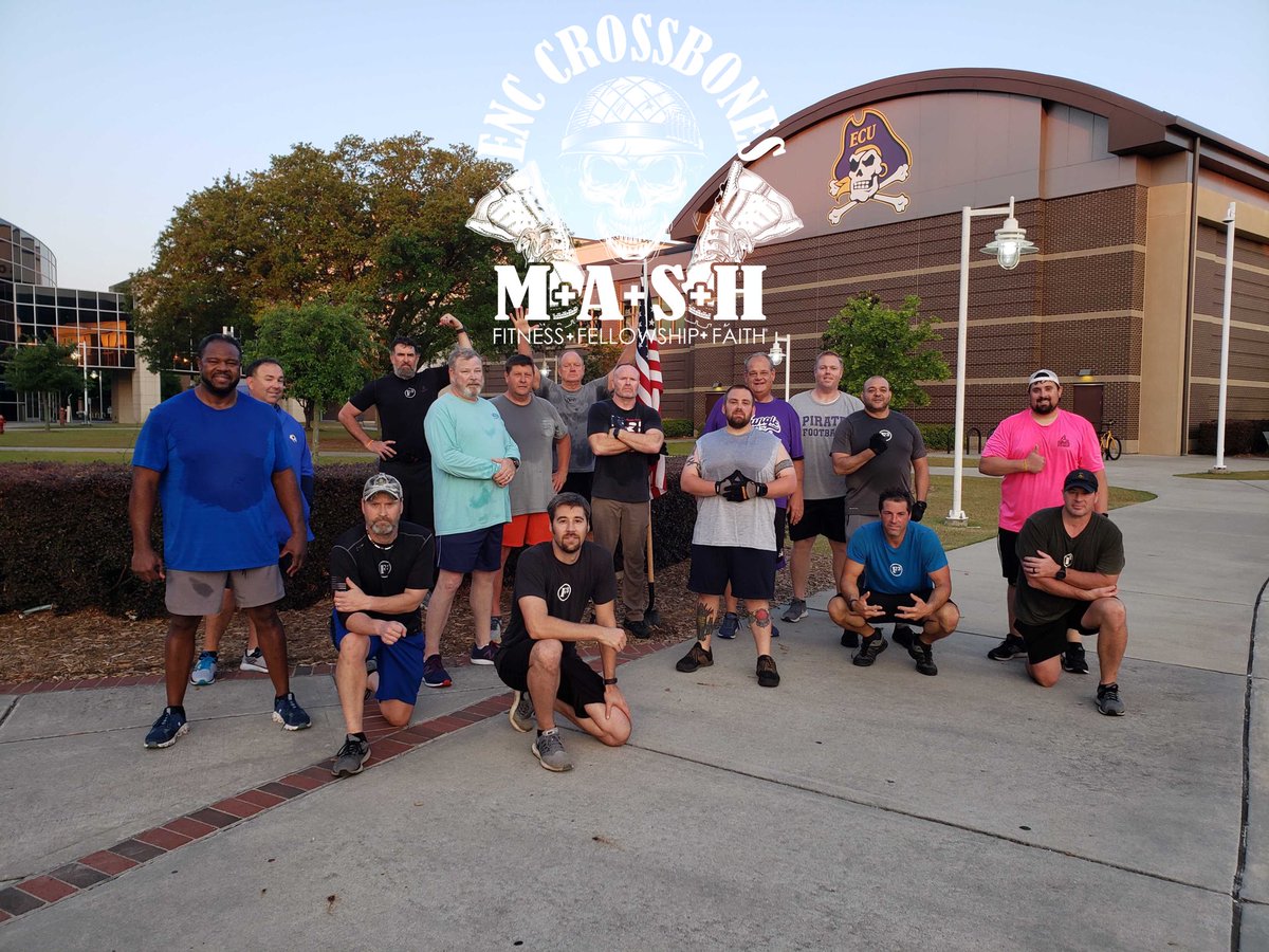 F3ENC's tweet photo. 47 PAX Ready for work:

19 @ #breakdown
17 @ #mash
8 @ #thecollardpatch
3 @ #aboynamedsue

#f3enc
#F3Nation
#f3counts https://t.co/IWF1stWrC7