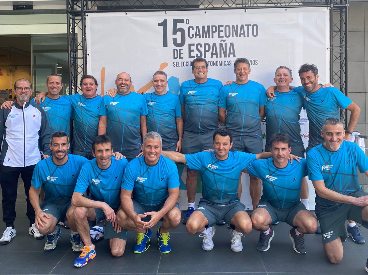 fgpadel's tweet photo. 🔚Finalizado el XV Campeonato de España de Selecciones Autonómicas de Veteranos el equipo femenino se mantiene otro año más en 1ª categoría al acabar en 6ª posición mientras que el equipo masculino logró el ascenso a 1ª categoría después de terminar subcampeones.

Enhorabuena👏 https://t.co/PyYakiWLtR