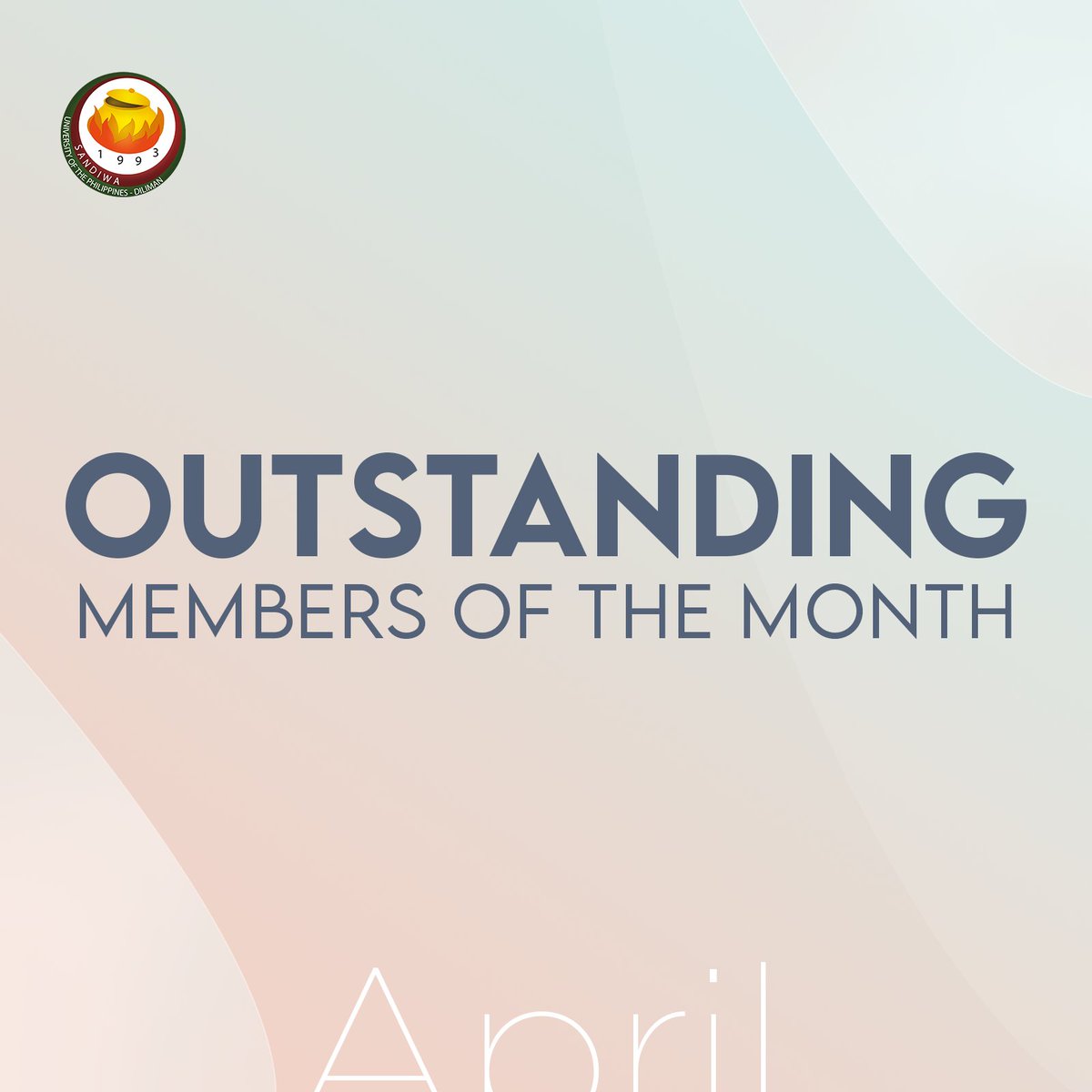 upsandiwa's tweet photo. We want to recognize Fatima Canasa for being the Member of the Month for April and Josh Levinson Capili for an honorable mention. We appreciate both your utmost dedication as co-heads during our recently-concluded and first-ever Online Young Tarlaqueño Votes (YTV).

Keep it up! https://t.co/OQq23m4K4b