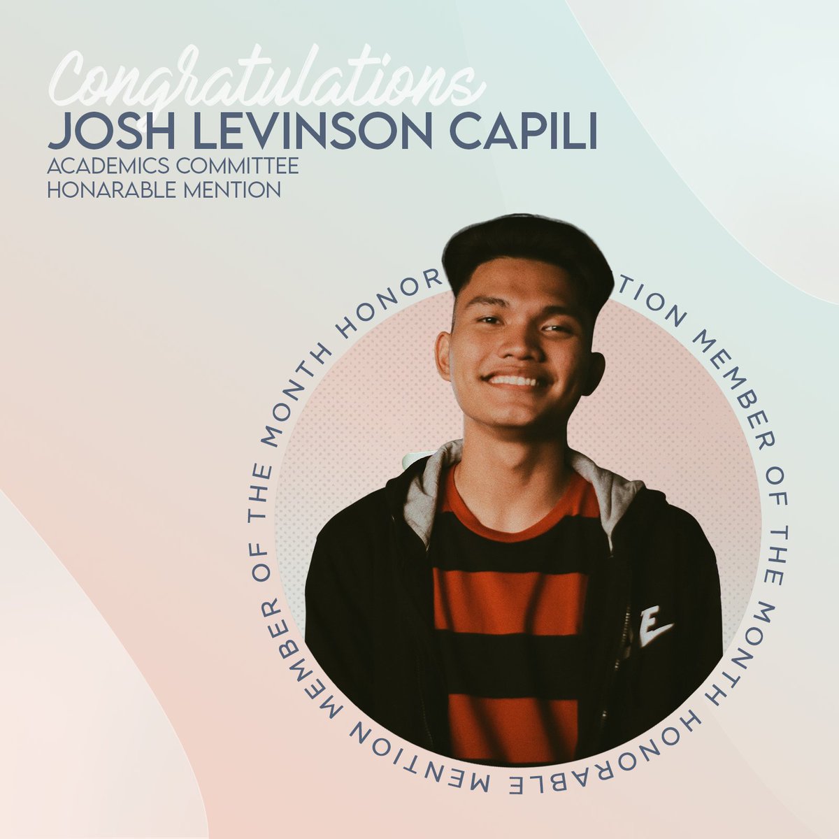 upsandiwa's tweet photo. We want to recognize Fatima Canasa for being the Member of the Month for April and Josh Levinson Capili for an honorable mention. We appreciate both your utmost dedication as co-heads during our recently-concluded and first-ever Online Young Tarlaqueño Votes (YTV).

Keep it up! https://t.co/OQq23m4K4b