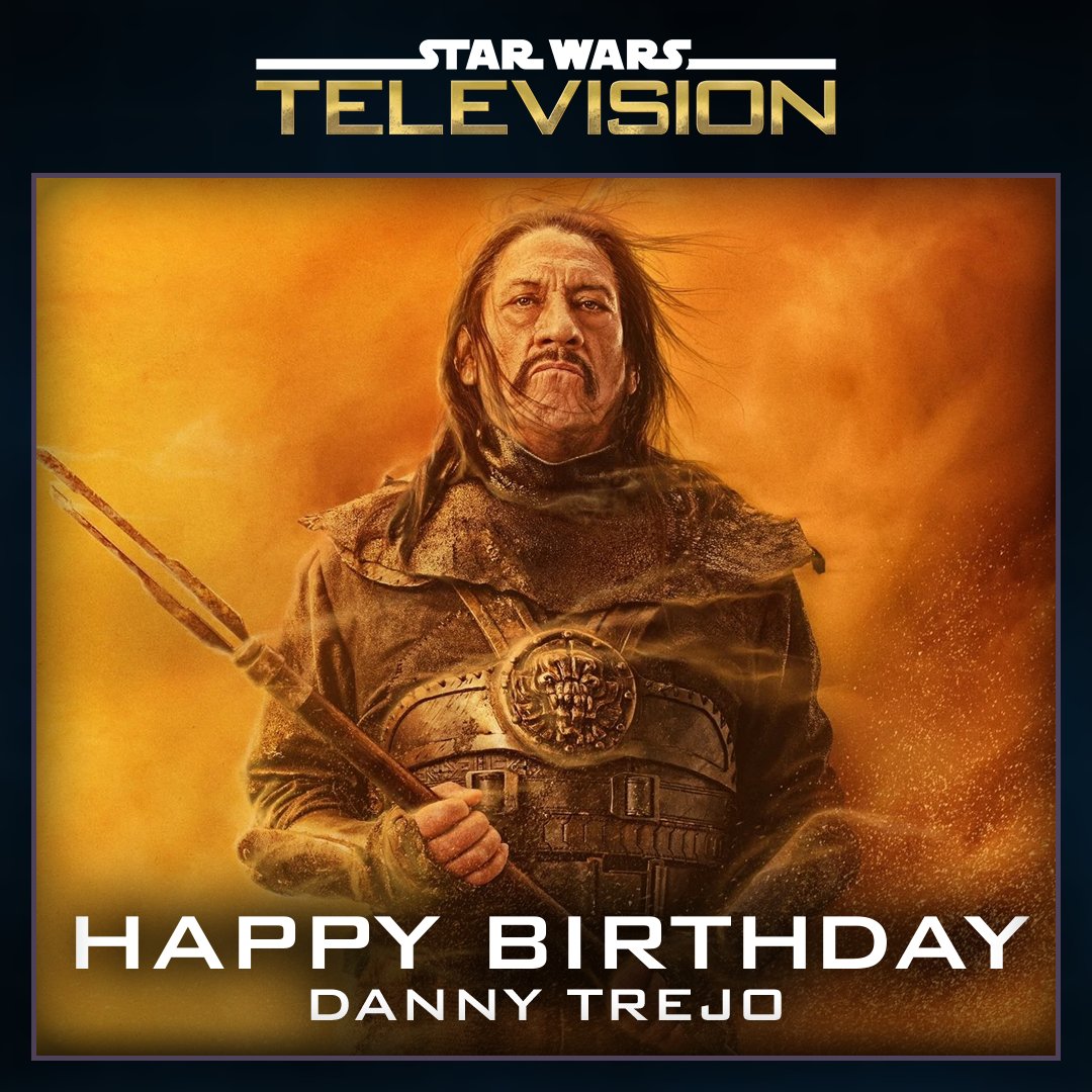 Happy birthday to Danny Trejo, who played the Rancor Keeper in   